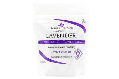 Lavender Essential Oil Invisible Glove Towelettes