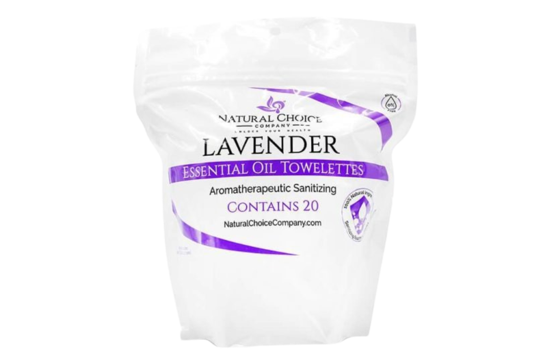 Lavender Essential Oil Invisible Glove Towelettes