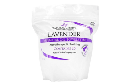Lavender Essential Oil Invisible Glove Towelettes