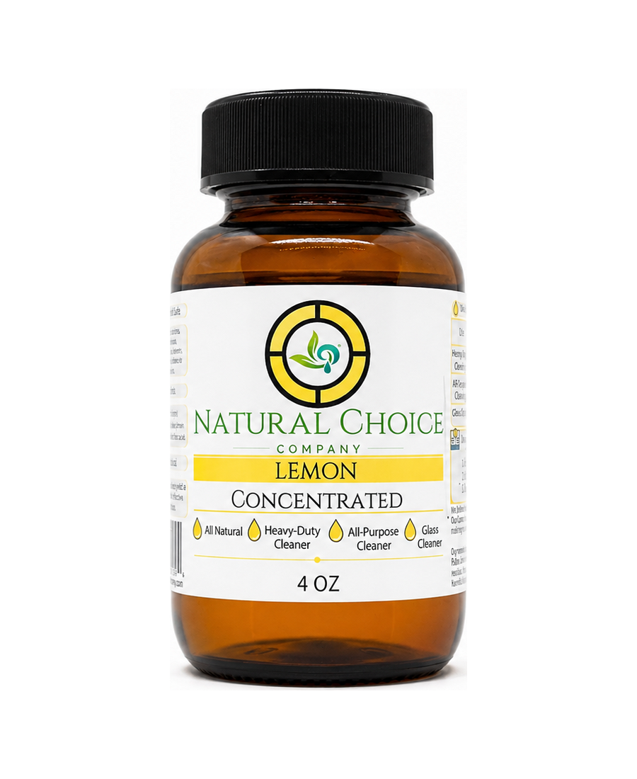 Natural Choice Lemon concentrated formula, normalized four-ounce bottle