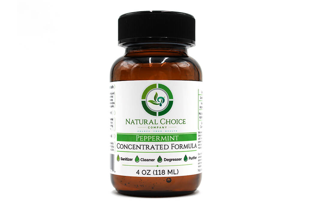 Natural Choice Peppermint concentrated formula, four-ounce bottle