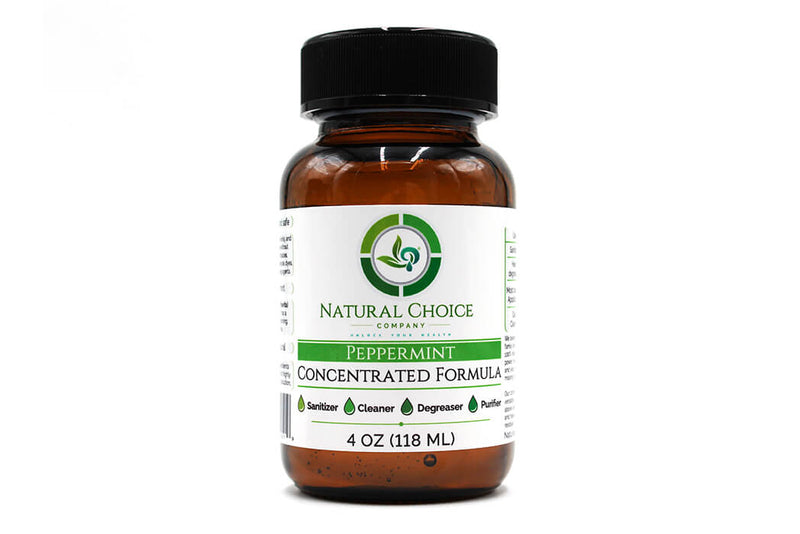 Natural Choice One & Done Peppermint single 4 oz concentrate bottle