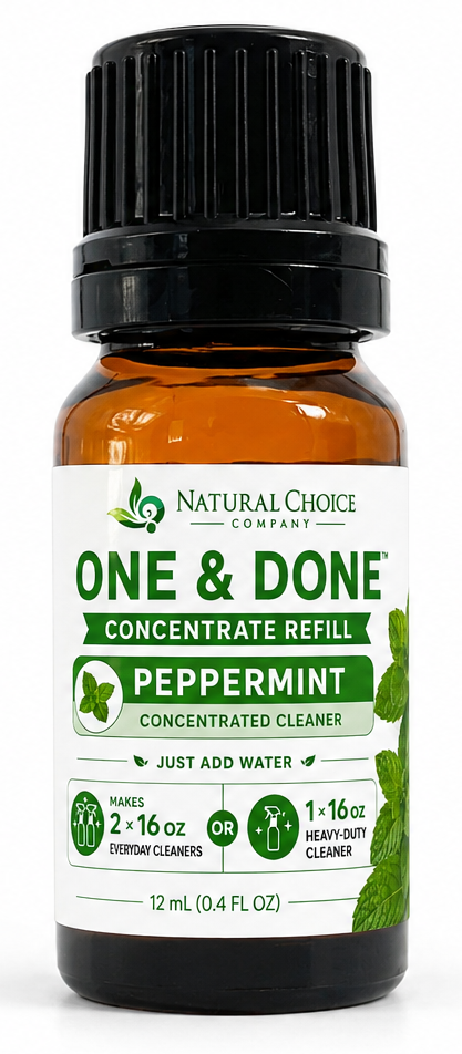 Natural Choice One & Done Peppermint 12 mL refill