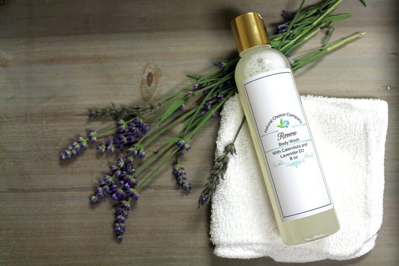 Renew Body Wash with Lavender and Calendula - 8oz - Natural Choice Company