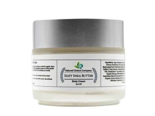 Silky Shea Butter Body Cream  with Bergamot EO - 3.4oz - Natural Choice Company
