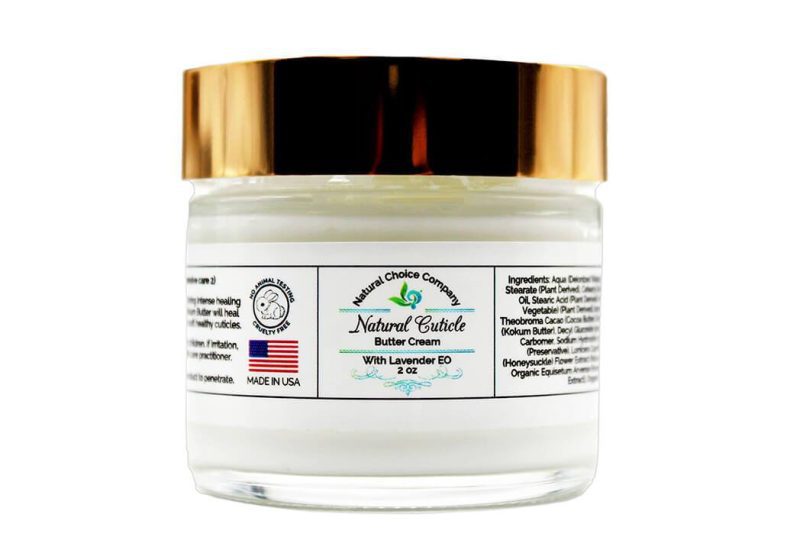 Natural Cuticle Butter Cream with Lavender EO 2oz - Intensive Care 2 - Natural Choice Company