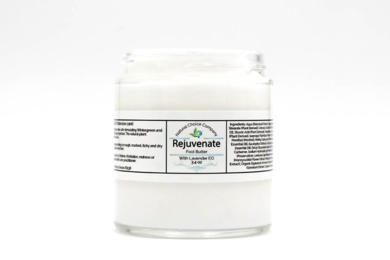 Rejuvenate Foot Butter with Lavender EO 3.4oz - Intensive Care - Natural Choice Company