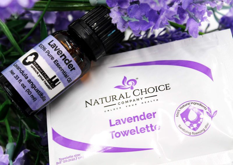 Buy one Lavender and get three towelette samples! - Natural Choice Company