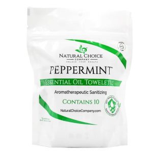 Essential oil Towelettes - Peppermint (5 Count - 10000 Count)