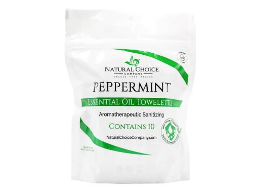 Essential oil Towelettes - Peppermint (5 Count - 10000 Count)