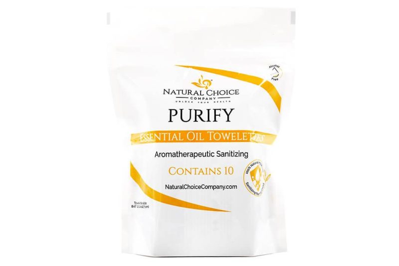 Essential oil Towelettes - Purify (5 Count - 10000 Count)