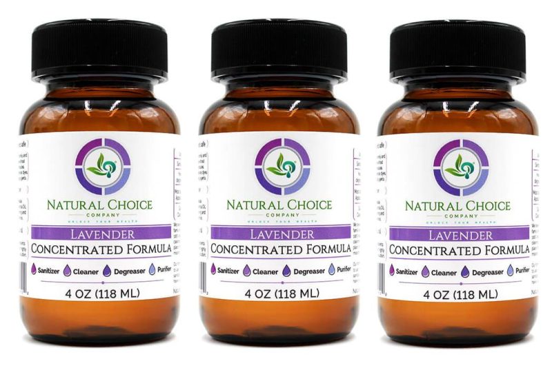 Concentrated Formula Bottles - Lavender (4 OZ) x 3